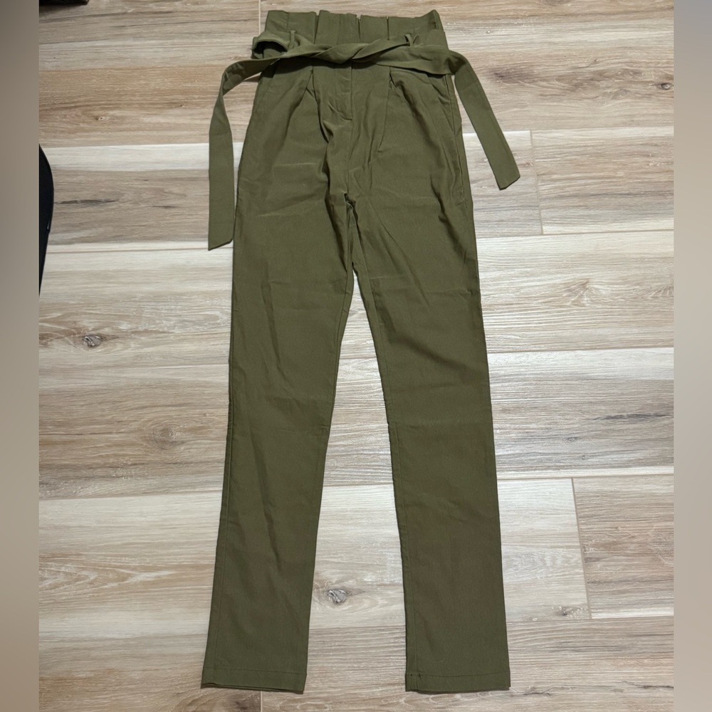 Love tree green pants